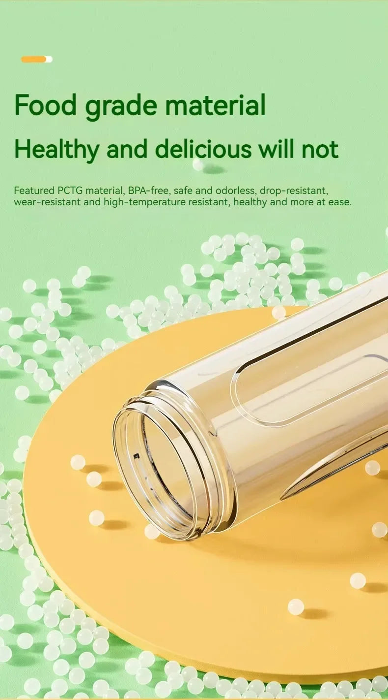 Portable Blender Juicer 450ml Electric Fruit Juicer USB Rechargeable Lemon Orange Fruit Juice Cup Smoothie Blender 2cups