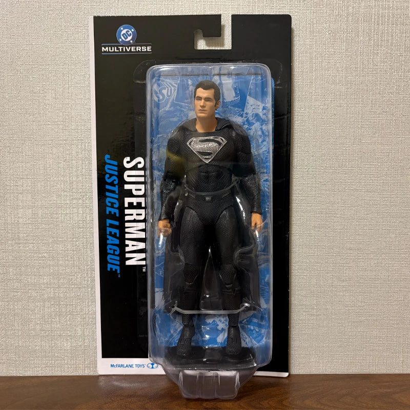 Mcfarlane Toys DC Multiverse 7in Superman Justice League Movie Blister Card Action Figure Model Doll Garage Kit