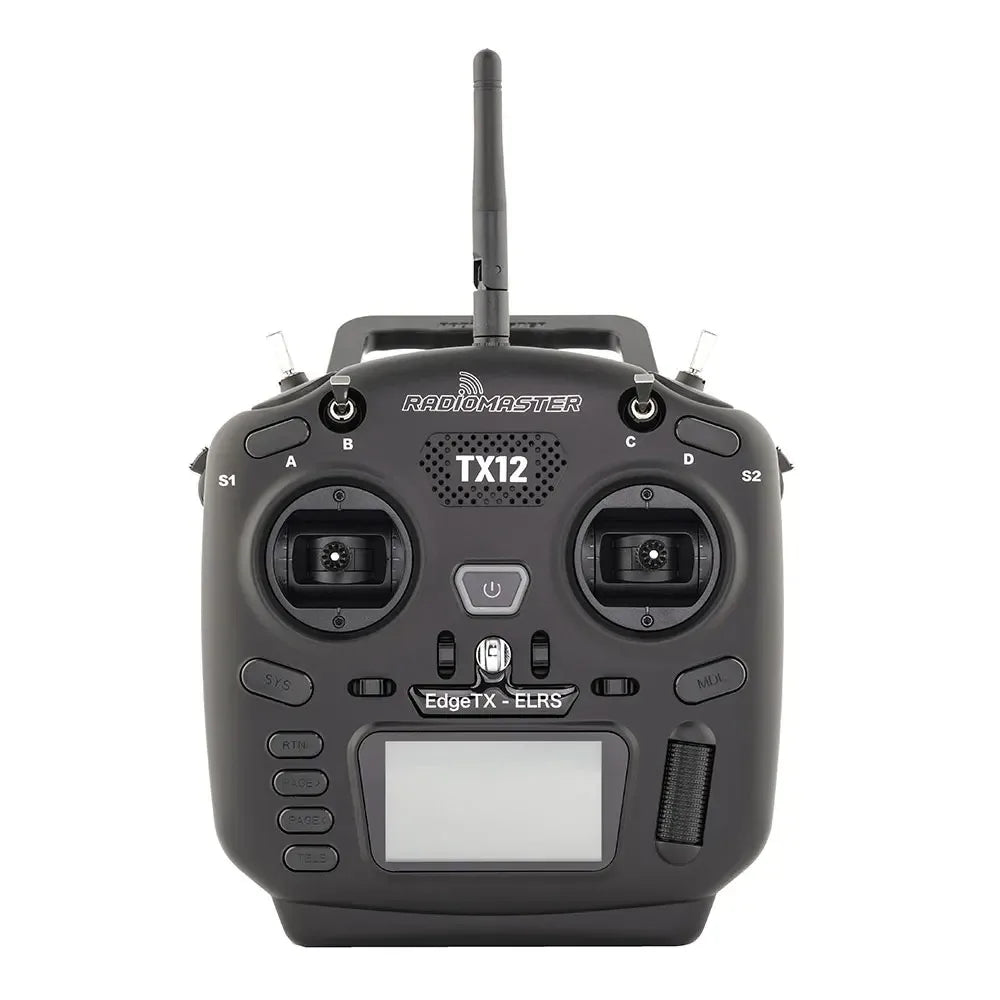 Radiomaster TX12 MK2 Radio Transmitter with ELRS Hall Sensor Gimbals, Open Source RC Controller for FPV Drone, RC Airplane, Flig