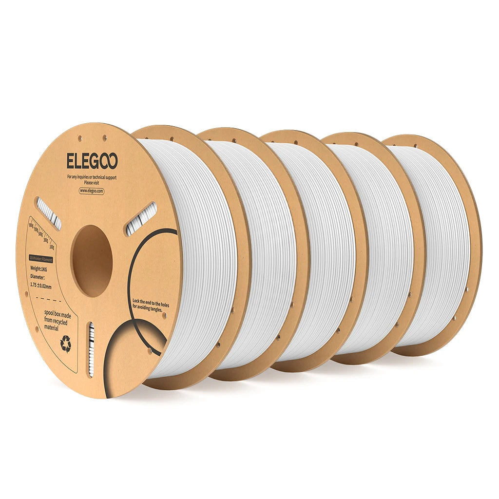 ELEGOO 1.75mm PLA Filament 1kg Plastic 3D PLA for 3D Printer Consumables Material for FDM 3D Printer NEPTUNE 3 PRO