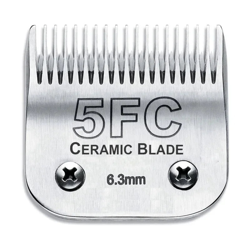 Detachable Pet Dog Cat Grooming Clipper Ceramic Blade Compatible with Most Andis,Oster A5,Wahl KM10 Series Animals Clippers