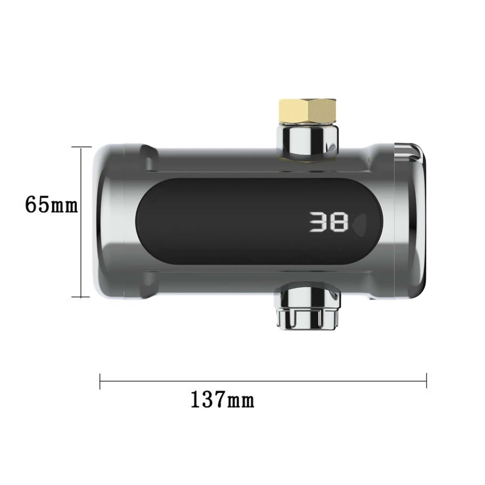 Experience instant hot water with this efficient water tap featuring an instantaneous heater and LED temperature display—saving energy while keeping you comfortable!
