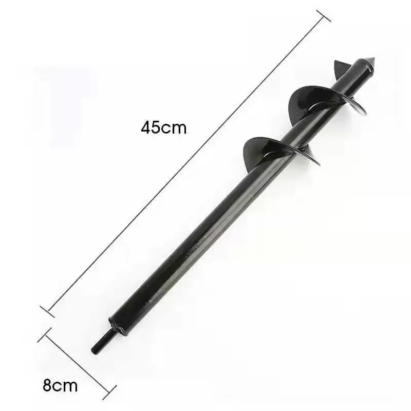 Ground Drill For Garden Soil Drill For Garden Vegetable Patch Digging Tool Ground Drill For Screw Rod Twist Drill
