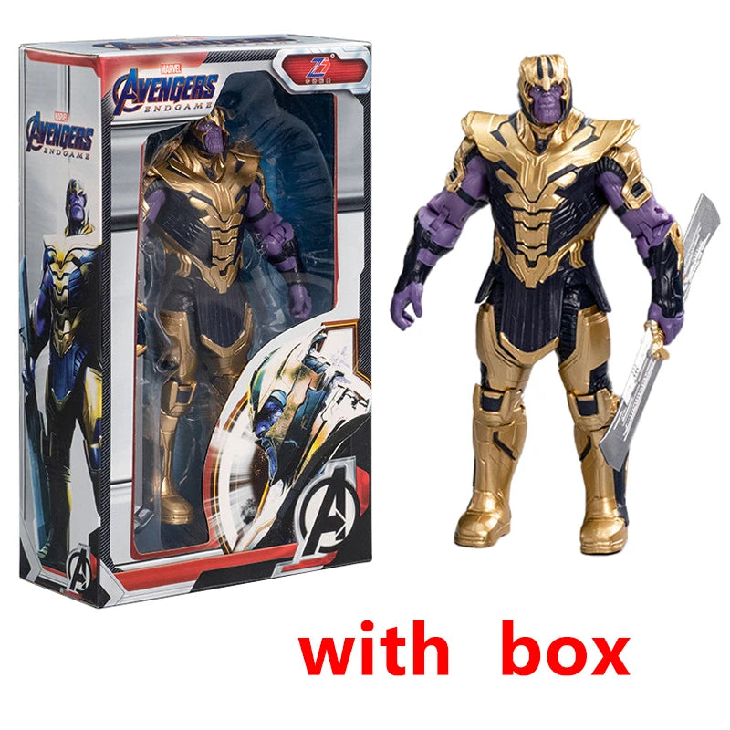 Marvel figure legends collection Spider-Man Thanos Iron Man Spider Captain Thor Hulk avenger action decoration toy boy kids gift