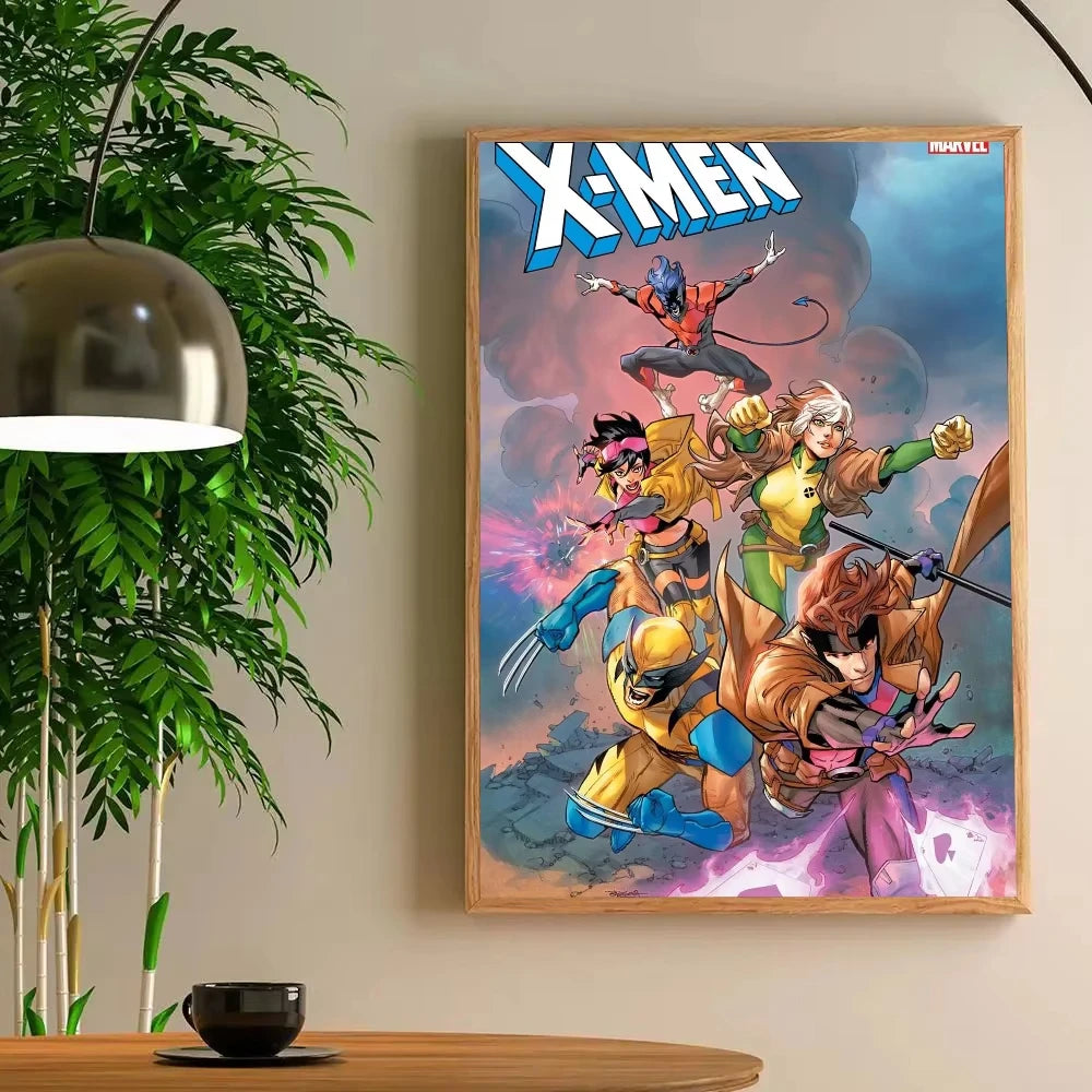 1pc X-X-M-MEN Classic Movies Poster Poster Art Print Bar Living Room Furniture Decor