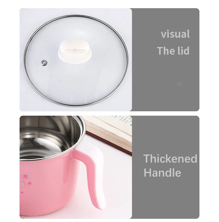 Mini Multifunction Electric Cooker Home Hot Pot 1-2 People Heating Pan Cooking Pot Machine Eu Plug Rice Cooker Appliances