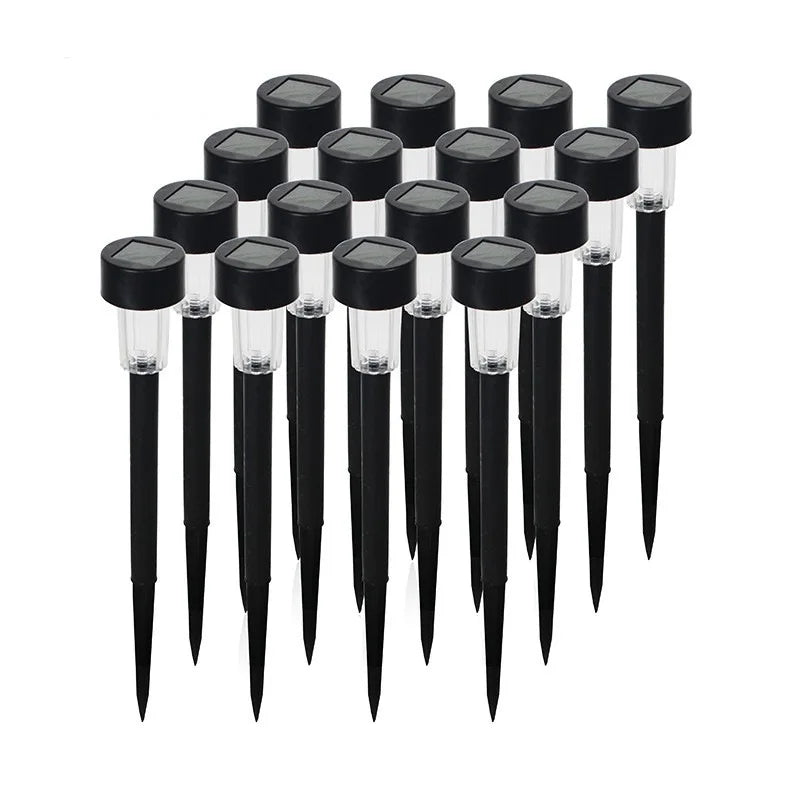 Solar Outdoor Lights New Garden Lamps Powered Landscape Path Yard Backyard Lawn Patio Decorative LED Lighting Waterproof