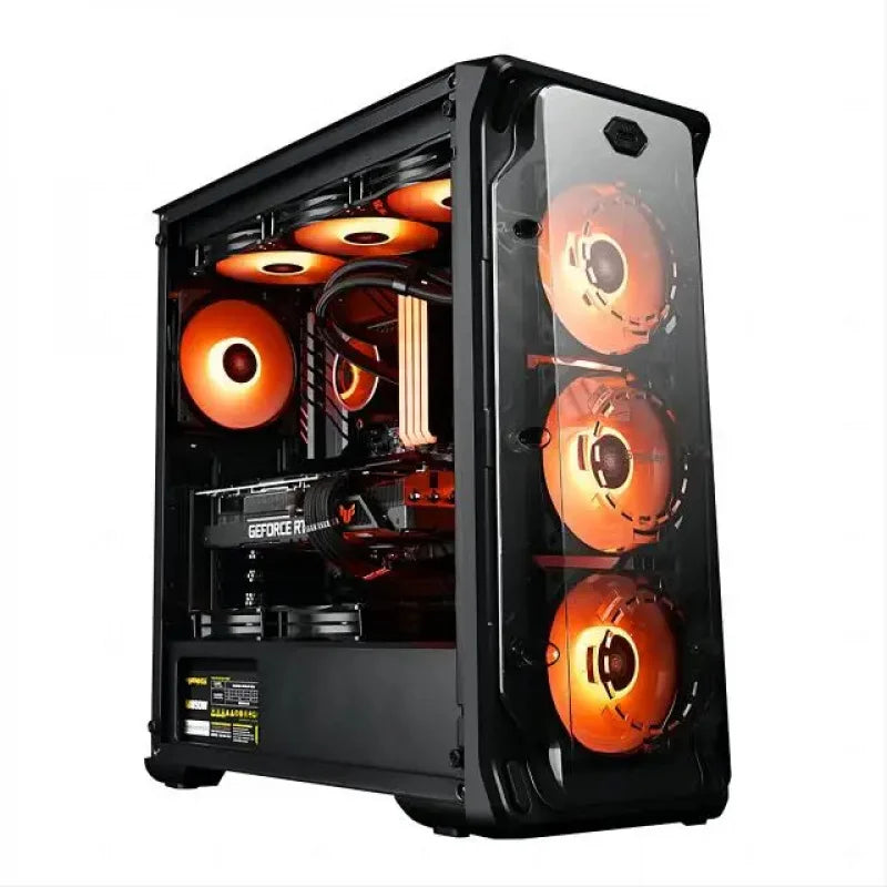 Aotesier Core I7 CPU Affordable Computer Full Set 8G/16G RAM 256GB SSD Home Office Gaming PC Desktop Computer Gamers PC Game