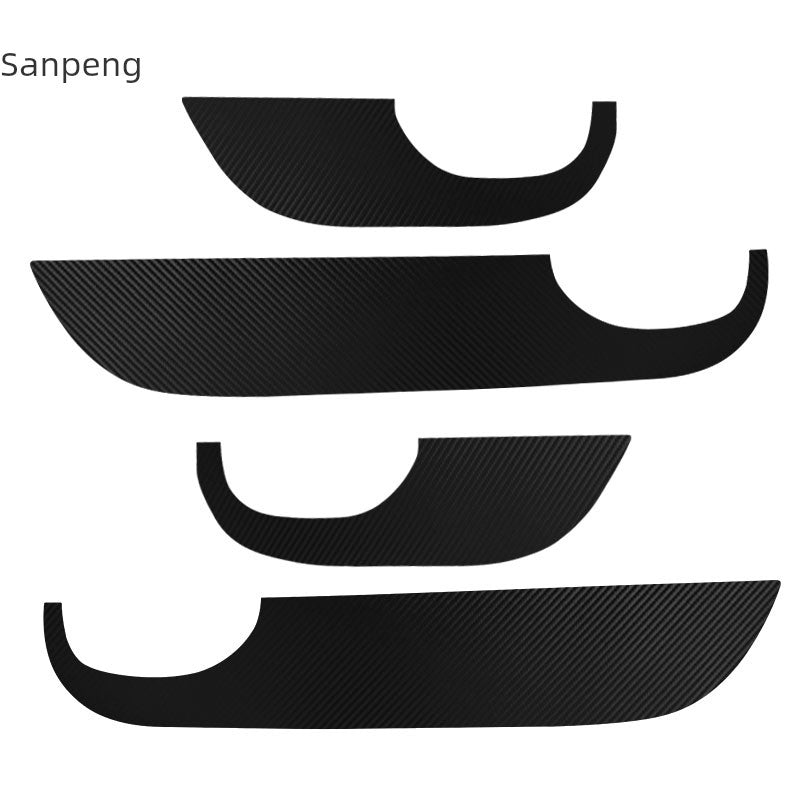 Volvo XC60 Carbon Fiber Interior Car Door Kick Protection Pad