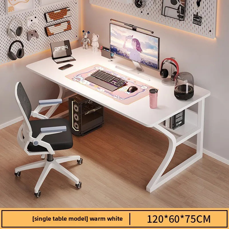 Modern Household GoodsComputer Desk Desktop Simple E-sports Table And Chair Household Desk Student Writing Desk
