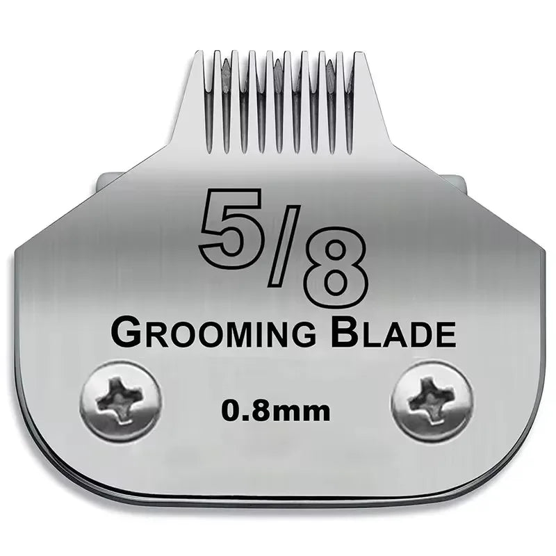 Detachable Pet Dog Cat Grooming Clipper Ceramic Blade Compatible with Most Andis,Oster A5,Wahl KM10 Series Animals Clippers
