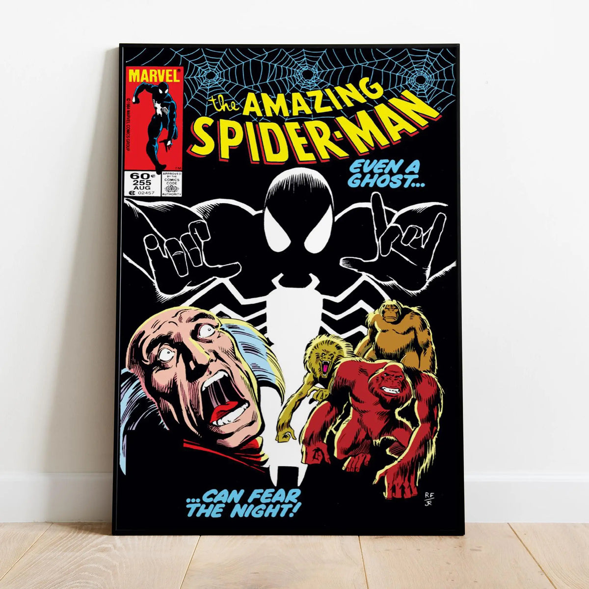 Spider Man Comic Book Covers Poster, Comics Print, Wall Art, Gift for Animation Fans