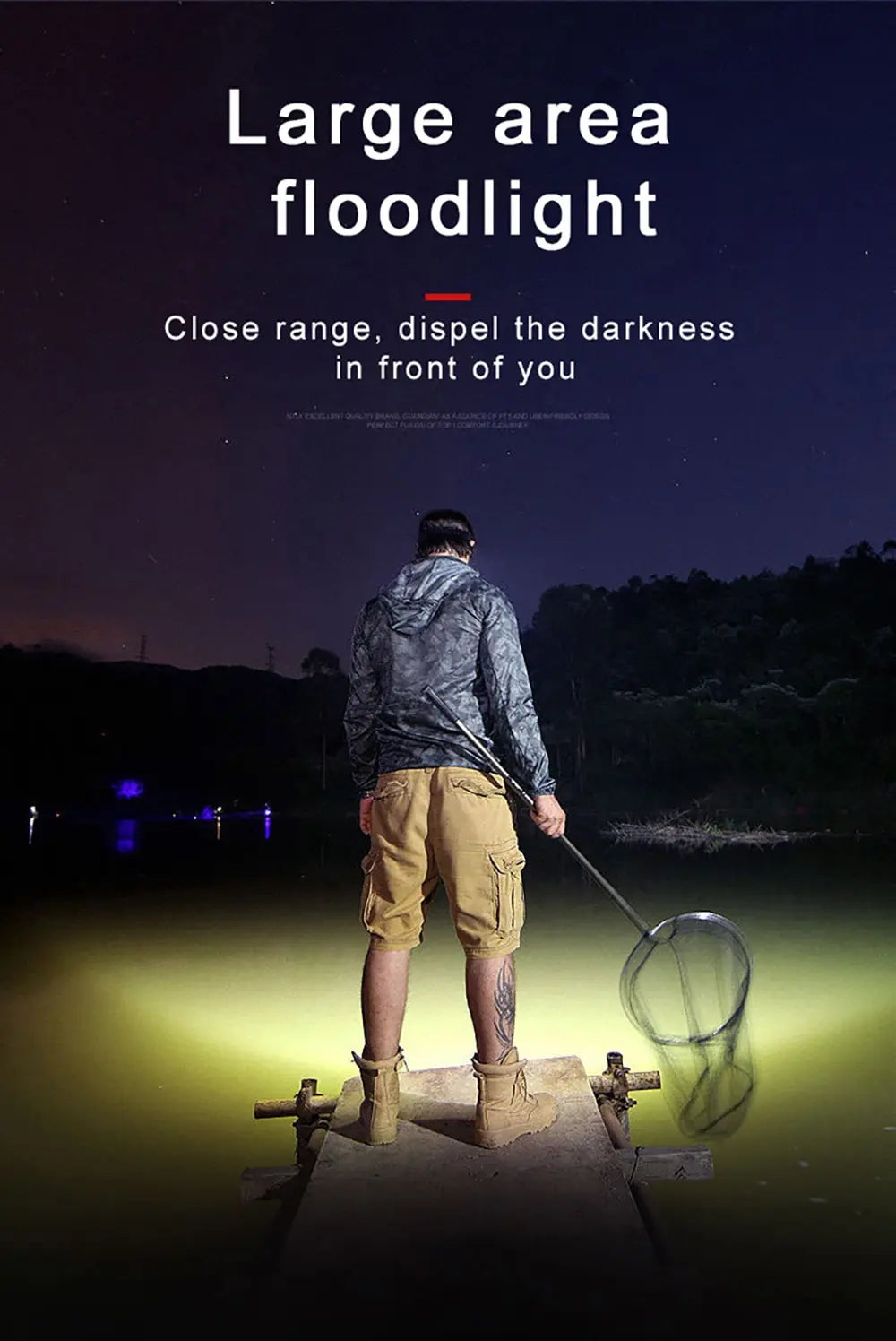 Light up your adventures with this super bright, rechargeable LED high power headlamp—perfect for hands-free illumination anytime!
