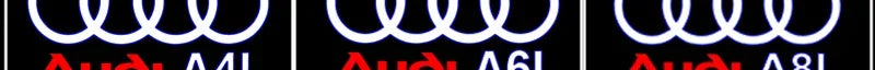 For Audi A4 A6L A5 A6 A8L Q8 Q3 Q4 Q5L Q7 RS ABT RS S7 S5 S6 Quattro Led Car Door Welcome Light Ghost Shadow Projector Logo Lamp