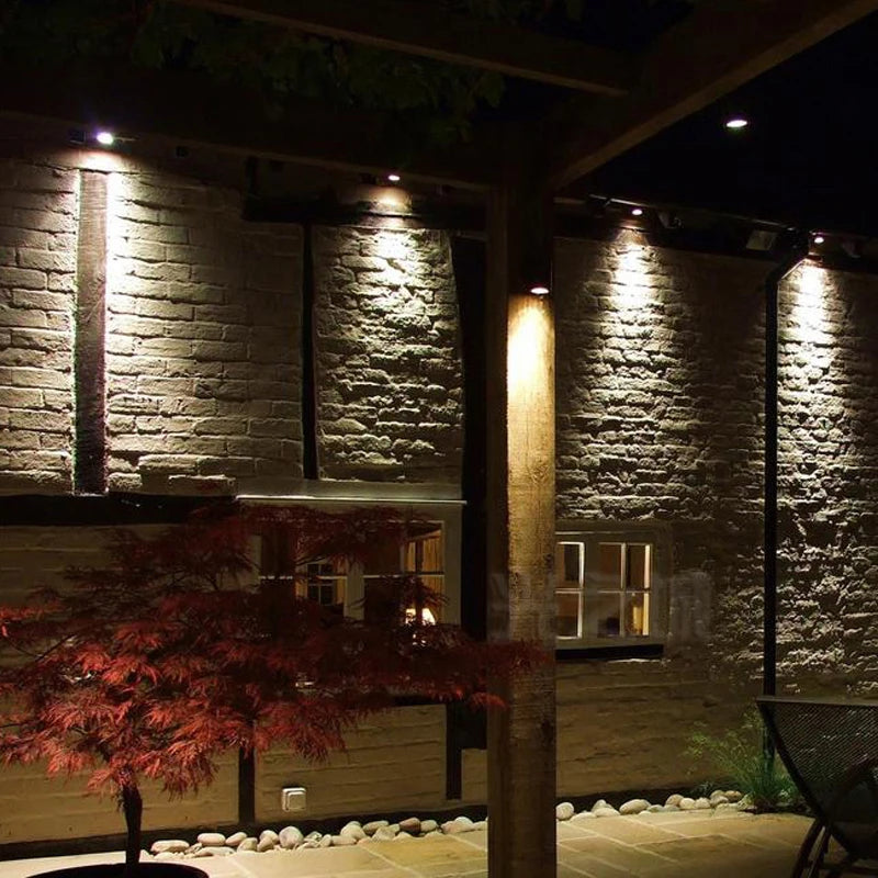 Outdoor LED Lawn Light 20W/30W 40W Wall Washer Waterproof Floodlights  LED Spot Lamp Outdoor Landscape Lighting 100-240V DC24V