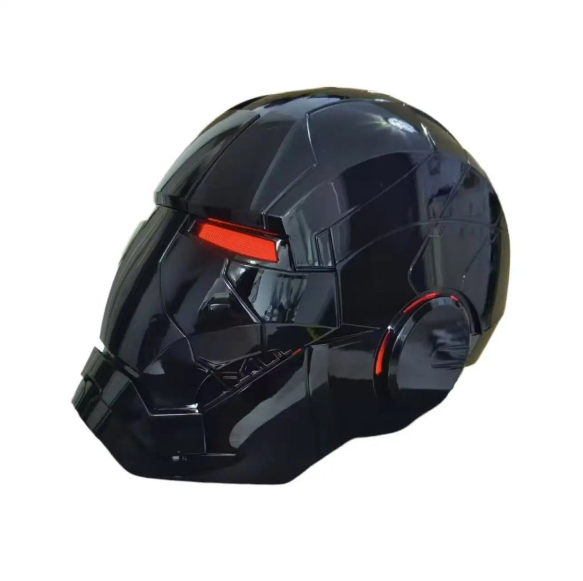 Iron Man Mk5 Helmet 1:1 Wearable Voice Control 3 Modes LED Light Jarvis Mask Open/Close Adult Cosplay Collectible Gift