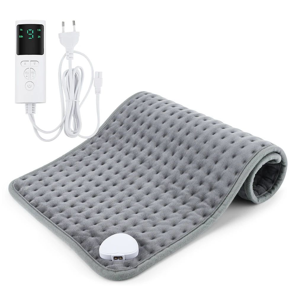 Electric Heating Pad Warm Winter Physiotherapy Blanket Shoulder Neck Back Spine Leg Pain Relief Hot Compress Pad Cushion