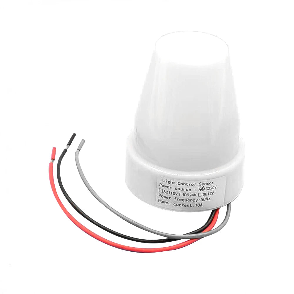 Automatic On Off Adjustable Street Light Photoswitch Photocell Sensor Switch Photo Control Sensor Switch  AC110-220 AS-22