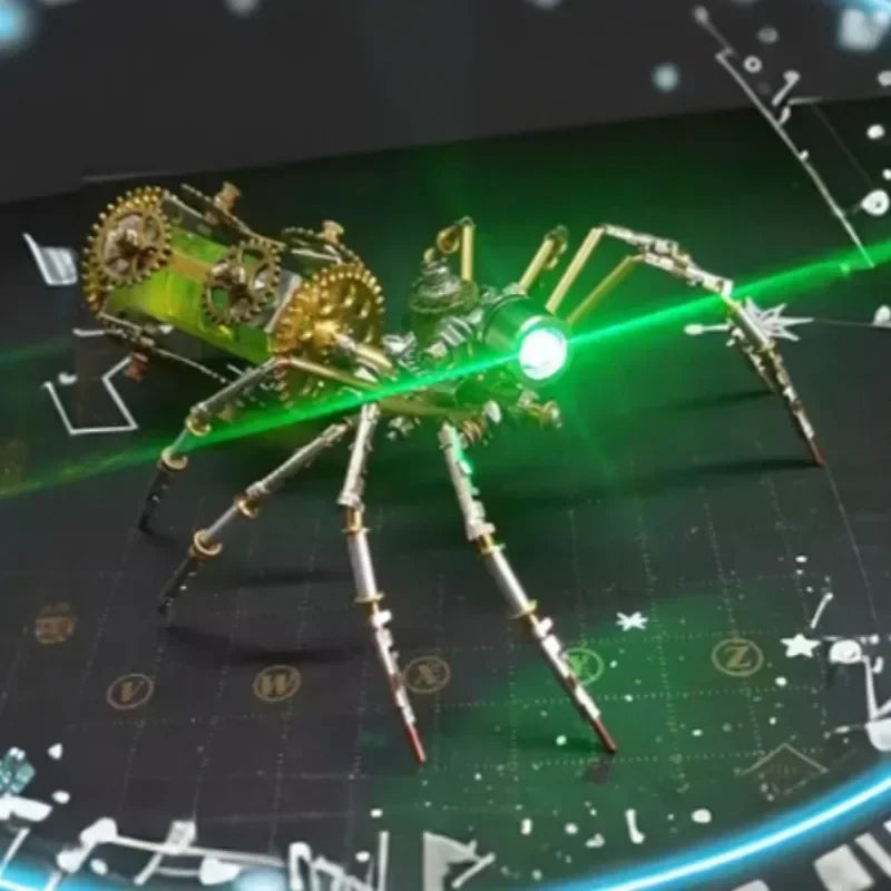 Mechanical Spider Metal Model 3D Kit  (Cyberpunk Insects)