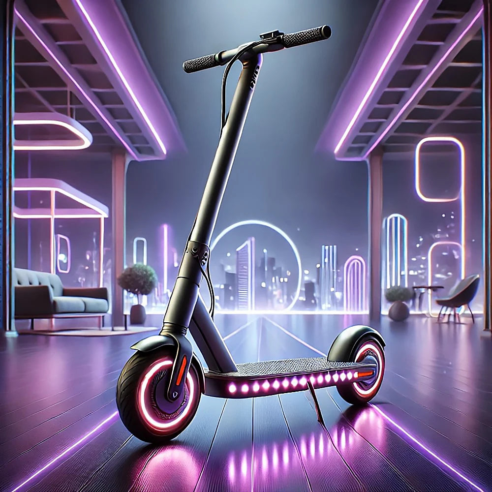 Enhance safety during nighttime rides with these LED strip lights designed for scooters and bicycles. Battery-powered for convenience, these warning lights increase visibility and promote safer travels.