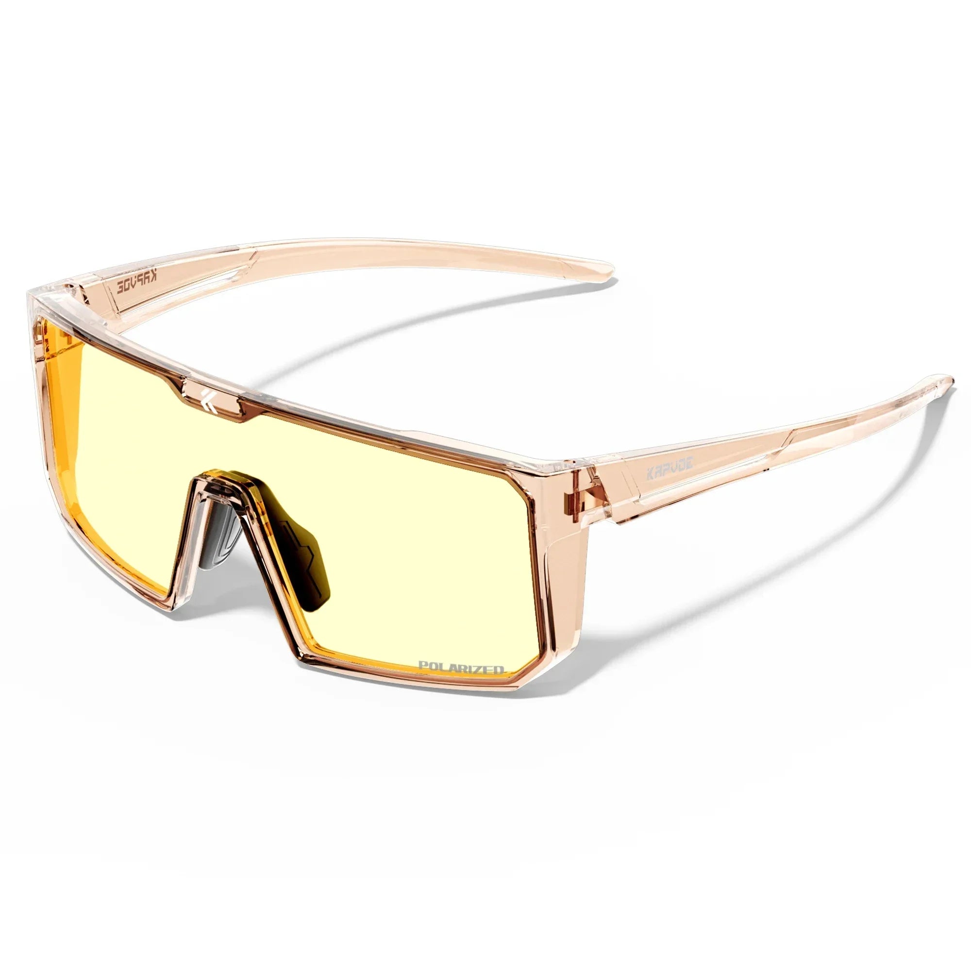 SCVCN Night Vision Glasses Fashion Sunglasses Y2K Trave Cycling Glasses Driving UV400 Mtb Fishing Sports Goggles Oversized Man