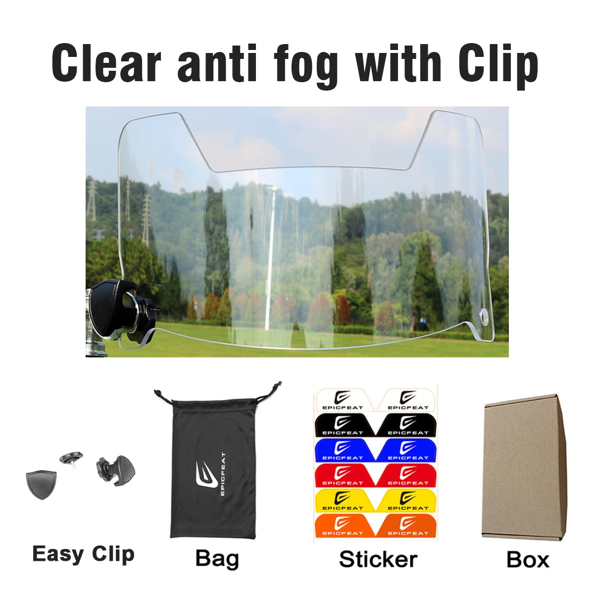 Universal Chrome Football Visor with Clip for American Football Helmet Eye Shield Visor for Adult And Youth Rugby Helmet