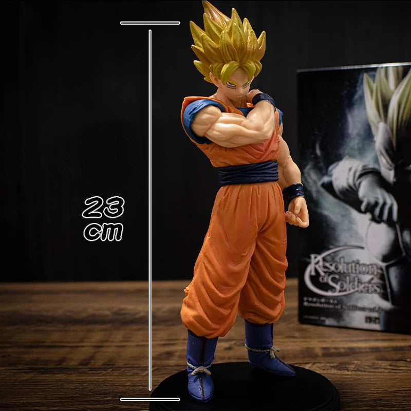 Bandai Dragon Ball Son Goku Vegeta Figure Super Saiyan Figure Anime Collectible Figurines for Kids DBZ Action Figure Model
