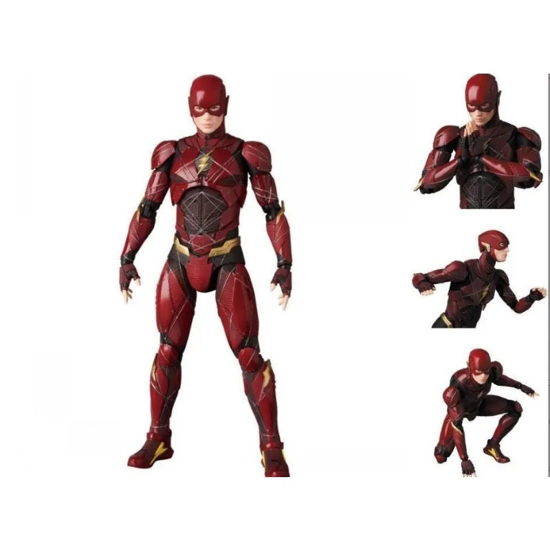 DC Justice League full set of hand-made Superman, Batman, Flash, movable model, cartoon, ornaments and gifts around.