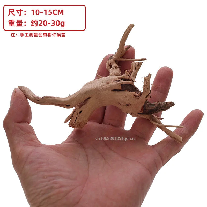 Fish Tank Decoration Natural Wooden Small Habitat Roots Driftwood Scenery Decorative Ornaments Aquarium Landscape Tree Roots