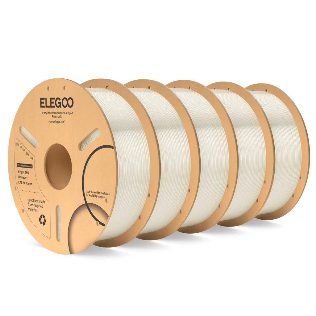 ELEGOO 1.75mm PLA Filament 1kg Plastic 3D PLA for 3D Printer Consumables Material for FDM 3D Printer NEPTUNE 3 PRO