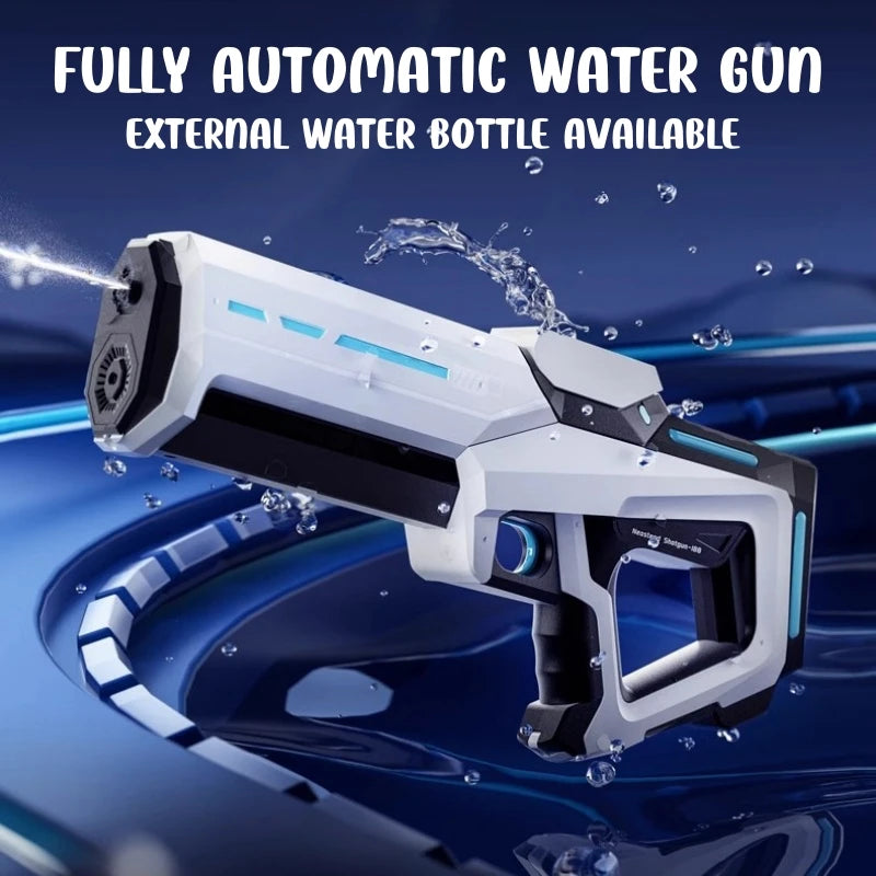 42cm Electric Water Guns for Adults High Pressure Automatic Absorb Water Watergun Summer Outdoor Beach Pool Toys for Kids Gifts