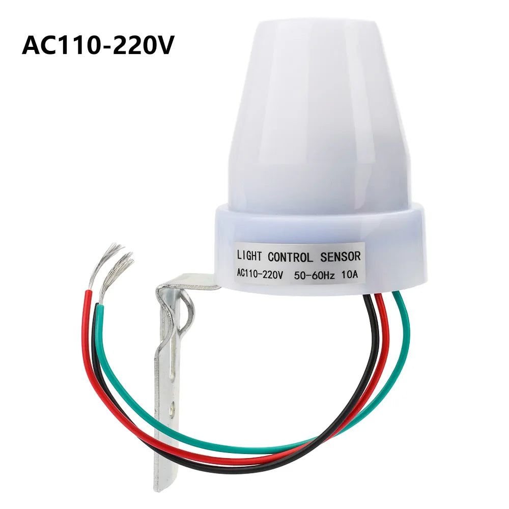 Automatic On Off Adjustable Street Light Photoswitch Photocell Sensor Switch Photo Control Sensor Switch  AC110-220 AS-22