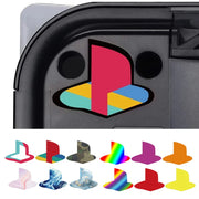 6pcs Custom Vinyl Decal Skin Cover For PS5 Logo Sticker Glossy Underlay For PS5 Disc Digital Version Console Accessories