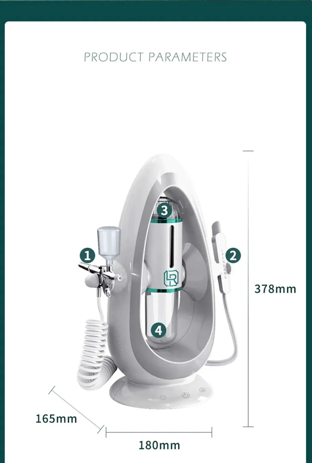 Experience advanced skincare with the new small bubble oxygen injection instrument. This Hydra Dermabrasion device combines Aqua Facial Cleaning, Suction for blackhead removal, and gentle exfoliation for clear, radiant skin.