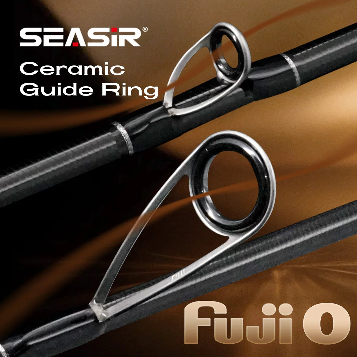 Seasir Salminus XF M/MH Spining&Casting Fishing Rod FUJI O Guide Rings 1.83M Drag 7-9KG 4-Piece Heavy Power All-Round Travel Rod