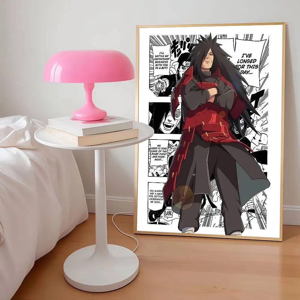 N-NARUTO cool Anime Posters Dormitory Decorations Bedroom And Living Room Wall Murals Souvenirs