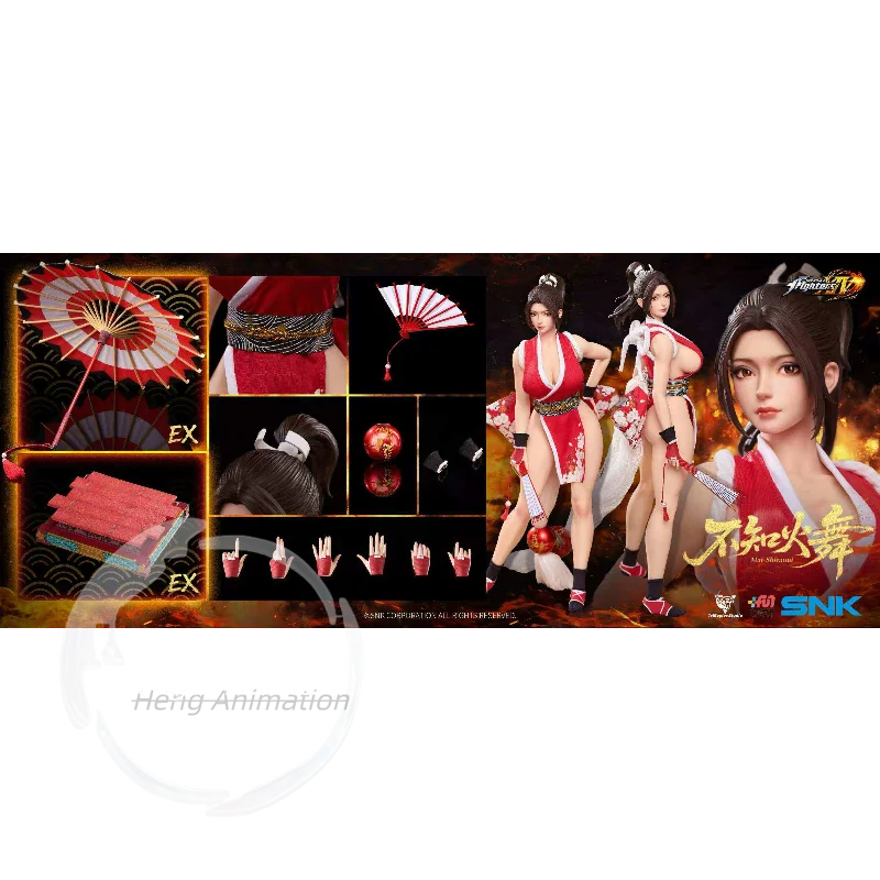 Pre-sale TTRIEAGLES STUDIO Flash Eagle 1/6 Articulated Silicone-coated Mai Shiranui Figure   Q1。2027