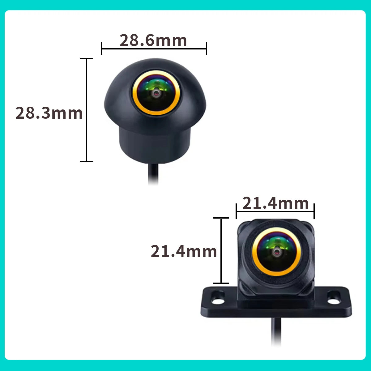 AHD 1080P 360° Panoramic Camera Rear / Front / Left / Right 3D 360 Bird View Panoramic Accessories For Car Android Radio