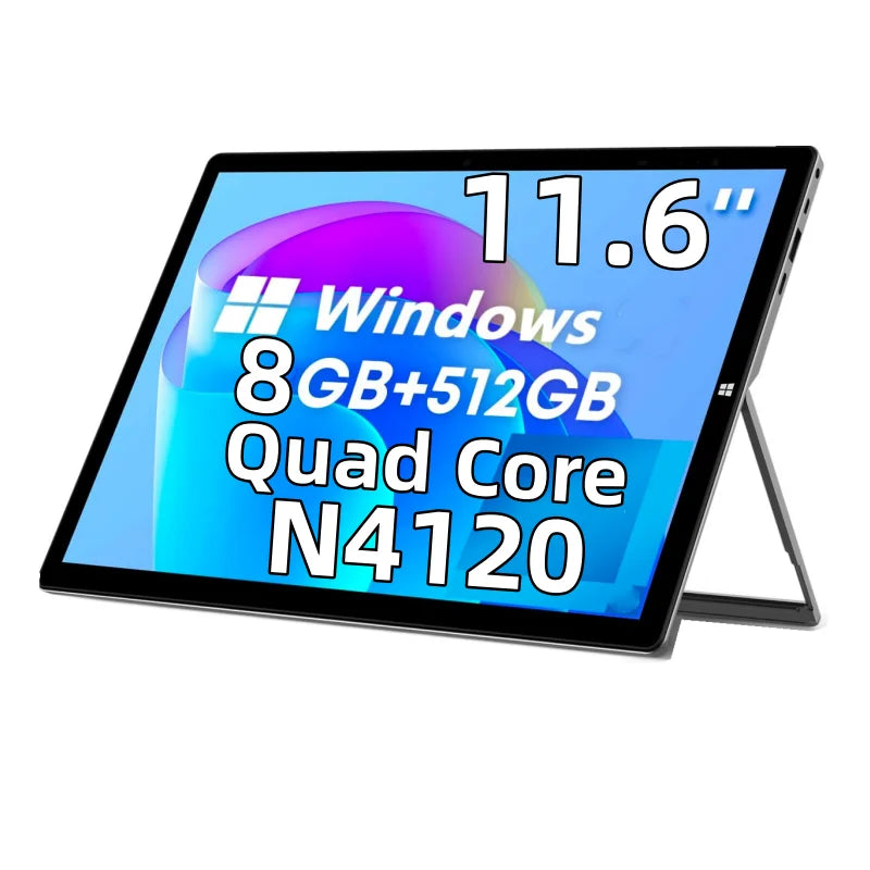 10.1 INCH 4GB RAM 64GB ROM Windows 11 Tablet PC N3350 64bit 1920 x 1200 IPS  Dual Camera DC USB 3.0 Type-C Micro HDMI-Compatible