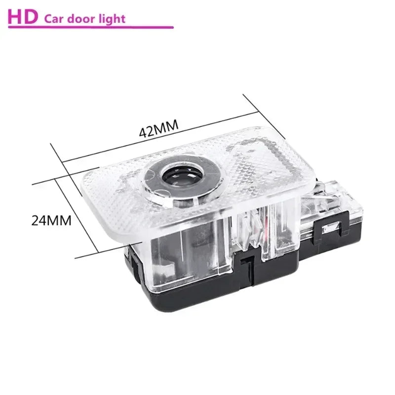 2pcs Led Car Door Welcome Logo Light for Lynk&Co 01 02 03 05 09 2017-2024 Auto Laser Projector Ghost Shadow Lamps