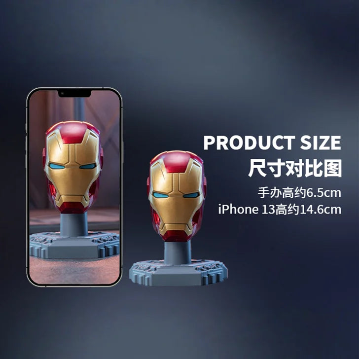 Original Iron Man Helmet Mask 9 Styles War Machine MK16 MK42 MK85 Tony Stark DIY Toys Model Action Figure Assembled Gift