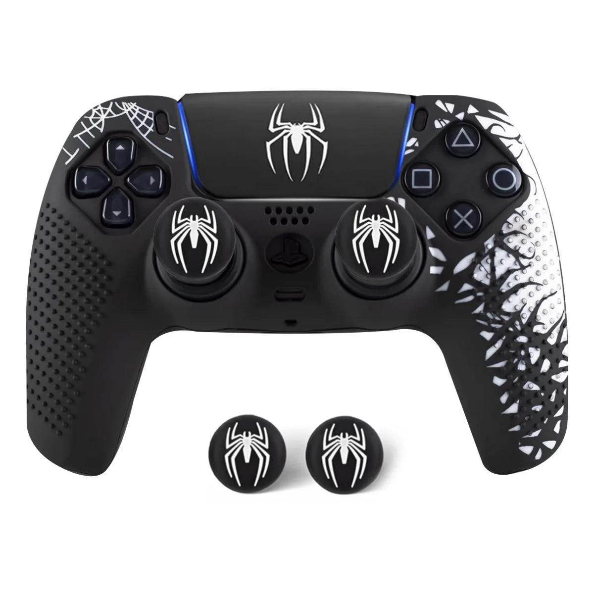 For PS5 Controller Cover Case Anti-Slip  (Spider-Man)