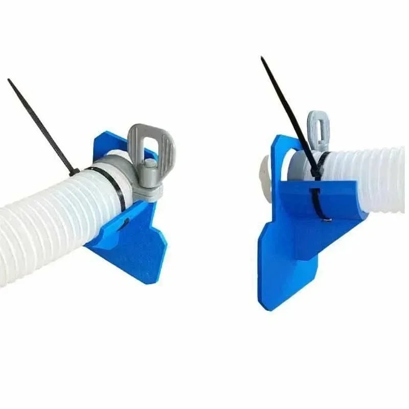 1Set Swimming Pool Pipe Holder Mount Supports Pipes 30-38mm for Intex Bestway Ground Hose Outlet with Cable Tie Pool Accessories
