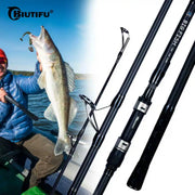 BIUTIFU BIGFISH Carp Surfcasting Fishing Rods 3.0m 3.3m 3.6m 3.9m 4.2m 4.5m T800Carbon 3.5lbs Shore Casting 40-200g Spinning Hard Rock Pole
