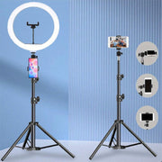10" 26cm LED Selfie Ring Light Photography Video Light RingLight Phone Stand Tripod Fill Light Dimmable Lamp Trepied Streaming