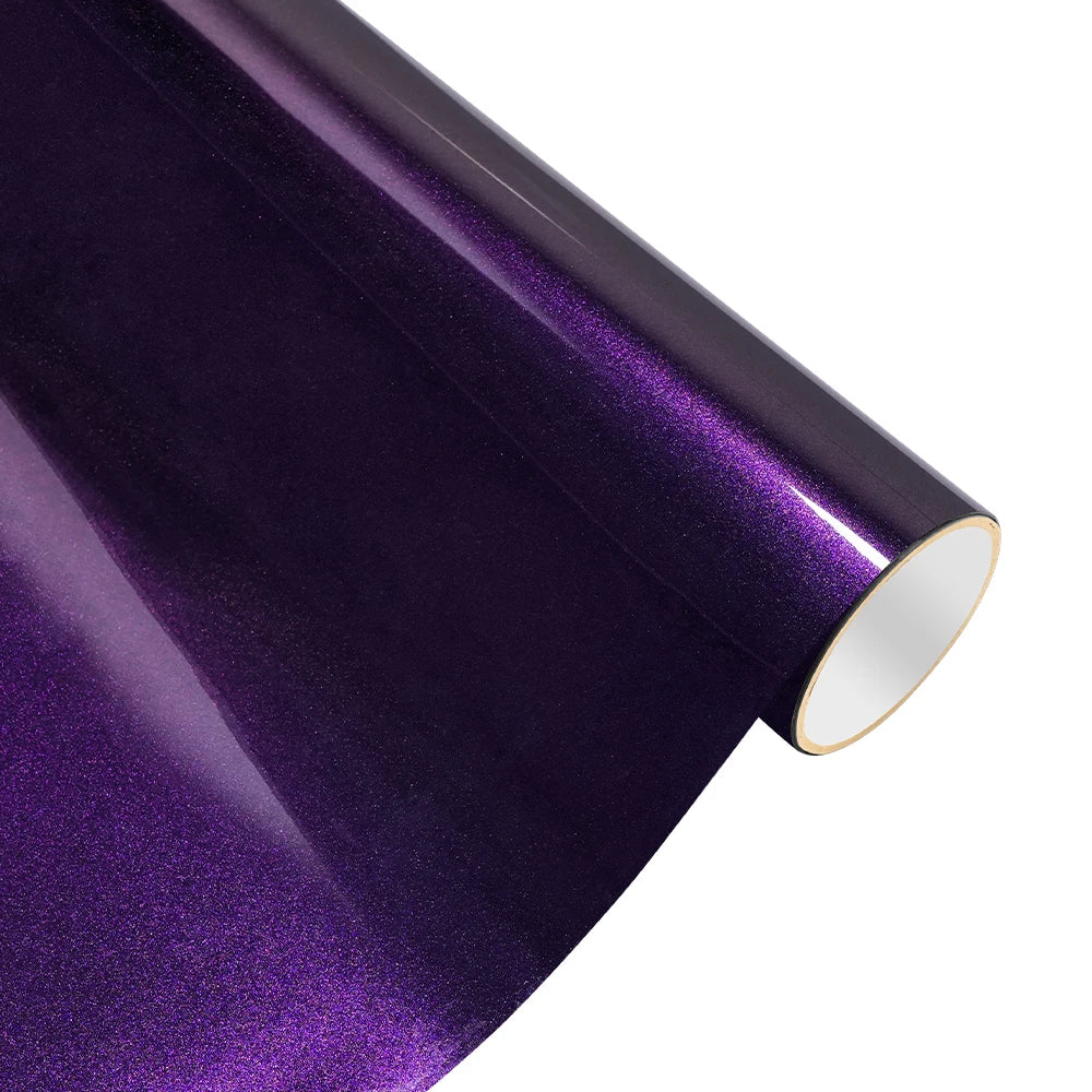 PET Diamond Purple&Gold Car Vinyl Film PVC Waterproof Scratch Resistant Sticker Motorcycle Auto Body Exterior Decoration Film
