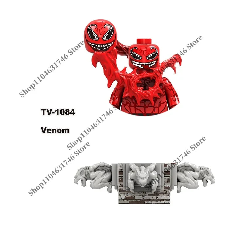 Marvel Mini assembly brick toys The Fantastic Four Superhero Building block Silver Surfer Galactus doll block toys party gifts