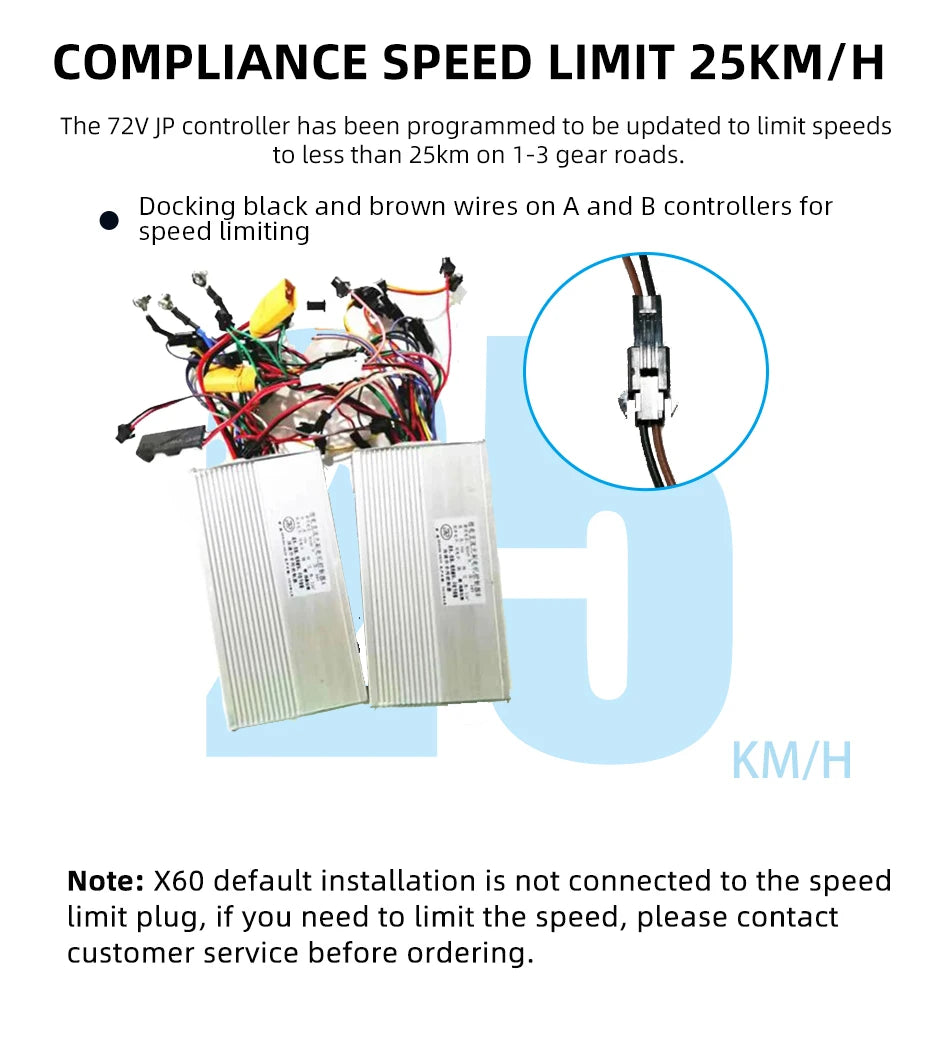 6000W Electric Scooter for Adults 85KM/H Max Speed Dual Motor 11" Off Road Tire E Scooter 30AH Lithium Battery Shock Absorption