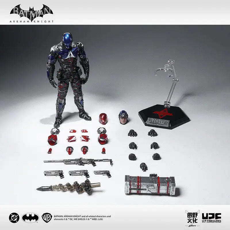 Brand New In Stock Batman Arkham Knight Action Figure LPZZ 1/12 Scale Soldier Warrior Edition Batman Full Set 6-inches Model Toy