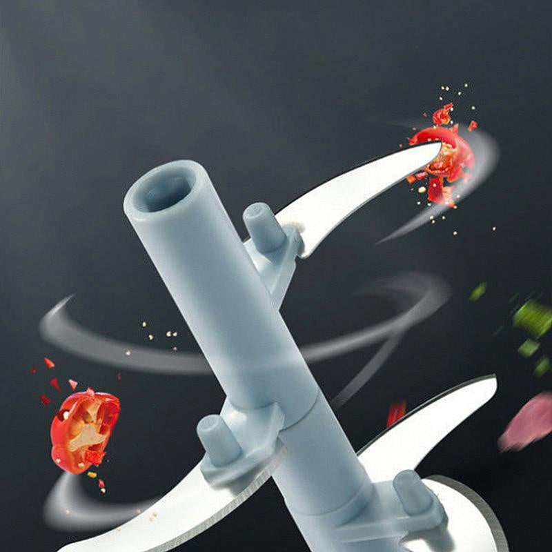 500/900ML Garlic Chopper Meat Grinder Manual Rotate Vegetable Cutter Chopper Slicer Fruit Garlic Crusher Kitchen Gadget Blenders